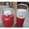 Image 2 : Home Items Including 2 New Large Umbrellas, Drink Coolers, Large Collection Of Reusable Containers