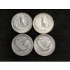 Image 3 : $1.00 Face Value in Assorted 90% Silver U.S. Quarters Including Standing Liberties & Washington Head
