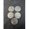 Image 2 : (5) Eisenhower Dollars