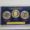 Image 2 : Two U.S. Presidential Dollar Coin Sets FDOI: Madison & Pierce - Face Value: $6.00