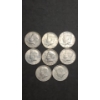 Image 1 :  (8) 1967/1968 40% Silver Kennedy Half Dollars - Face Value: $4.00