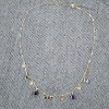 Image 1 : Nice 14K Gold Necklace With Bead Accents Weighing 2.8 Grams 