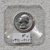 Image 23 : Assortment of State and Bicentennial Quarters in Protective Capsules FV: $4.75