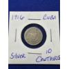 Image 2 : 1916 Cuban 10 Centavos Silver Coin - Excellent Condition!