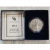Image 2 : 2011 1oz. Uncirculated Silver American Eagle in Original Packaging - AFV $1.00