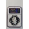 Image 3 : NGC 2008 PF 70 ULTRA CAMEO Royal Canadian Mint $25 Freestyle Skiing Sterling Silver Hologram Coin