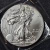 Image 1 : 2014 Uncirculated United States Silver 1 Oz .999 Eagle - Nice & Clean

