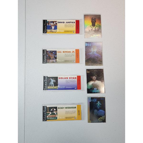 1991 Field of Vision Productions Baseball Cards and SilverStar AuthenTickets