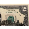 Image 2 : 2003 United States Jefferson WISCONSIN $2.00 Bill In Hard Case Holder - Mint Condition - RARE