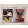 Image 1 : 2 - Mickey Mantle New York Yankees Throwback Baseball Cards - Mint Condition