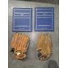 Image 1 : Two Mark McGuire & Sammy Sosa Collector Card Sets And Two Nice Ball Gloves