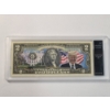 Image 17 : The Bradford Exchange Mint President Donald Trump $2 Note Collection In 16" x 9" Wooden Case