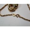 Image 4 : 14K Yellow Gold Chain 19" Necklace with 14K Bubble Heart Pendant TW: 2.9g