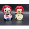 Image 1 : Raggedy Ann & Andy Ceramic Figurine Planters - ~ 6 inches tall 