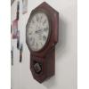 Image 2 : Antique Seth Thomas Pendulum Wooden Octagon Wall Clock - Original Label Intact