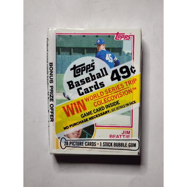 1983 Topps Baseball Sealed 28 Card Pack