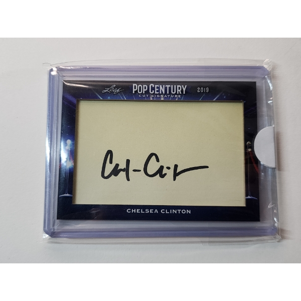 2019 Leaf Pop Century Chelsea Clinton Autograph