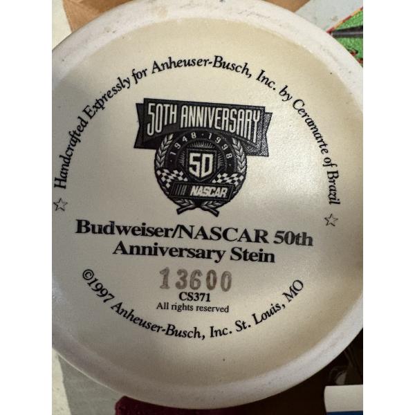 Beer Steins in Boxes - Budweiser Limited Edition Collector Steins with Certificate of Authenticity