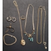 Image 1 : Assorted Costume Necklaces, Earrings, Rings & More