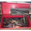 Image 1 : Assorted Hand Tools in Metal Tool Box