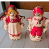 Image 1 : Three Gorgeous B&W Photos And Jack & Jill Cast Iron Figures