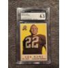 Image 1 : 1959 Topps #54 Cleveland Browns Ken Konz Football Card - CGC 6.5