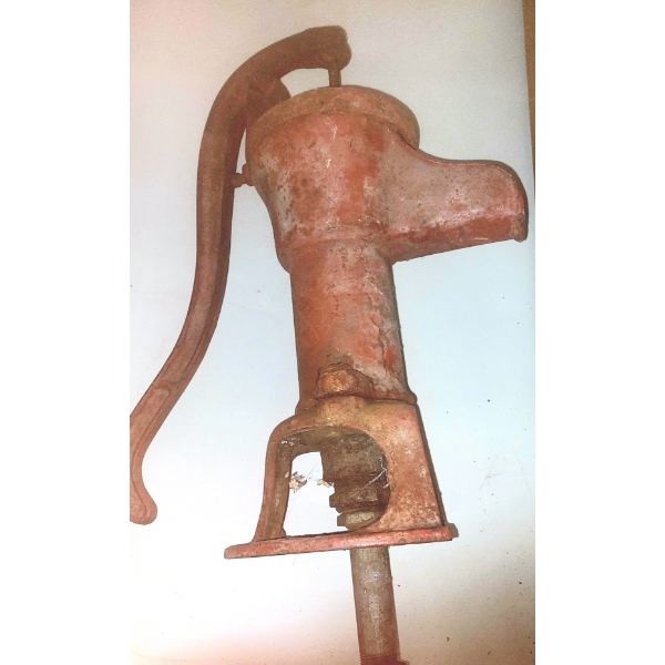 Vintage Cast Iron Well Pump - Water Spout