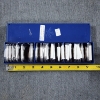 Image 2 : Coin Collectors Case Loaded With Eisenhower Dollars in Capsules ~ Face Value $26.00