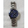 Image 1 : Men's Fossil Garrett Chronograph Stainless Steel Watch ~ Nice Blue Color