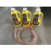 Image 1 : Lot of Drain Unclogging - Three New Drano Bottles and Drain Snakes