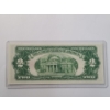 Image 5 : Crisp U.S 1953 A $2 Red Seal Bank Note With Priest And Anderson Signatures In Protective Sleeve