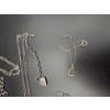 Image 4 : Assorted Costume Chains & Necklaces - Heart - Circle Designs - Bracelets -Etc.