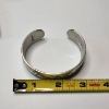 Image 7 : Beautiful Pewter Floral Cuff Bracelet