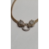 Image 3 : Sterling Silver 17" Statement Panther Necklace - Weight: 23.3g