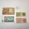 Image 2 : 4 Assorted Foreign Banknotes: Bulgaria, France, Indonesia