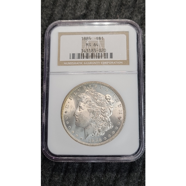 1885 MS 64 Morgan Silver Dollar