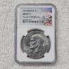 Image 1 : NGC Genuine 1977 Eisenhower One Dollar $1 Vegas Strip Hoard Slabbed Coin
