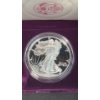 Image 2 : 1993-S U.S Mint 1 oz Proof Silver Bullion American Eagle Coin