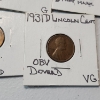 Image 13 : Lot of 34 Assorted Years Lincoln Wheat Cents, Including Errors: D/D, RPM - Face Value $0.34