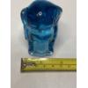 Image 8 : Adorable Degenhart Vintage Uranium Glass Dog Figurine -Sapphire Dark