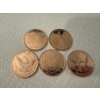 Image 4 : 5 - Limited Edition .999 Fine Copper Round Coins - Mint Condition - Exceptional 