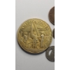 Image 4 : Assorted Transportation Tokens & 2001 "America Unites" Commemorative Souvenir Coin 