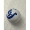Image 3 : Vintage Baltimore Colts One Inch Shooter Glass Marble - Mint Condition