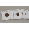 Image 2 : Lot Of Assorted Earlier Years U.S Copper Lincoln Wheat Cents Including 1909 VDB - FV: $0.22