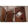 Image 5 : Set of Doll Furniture incl Bed, School Desk w/ Books, 15" Wash Table and More