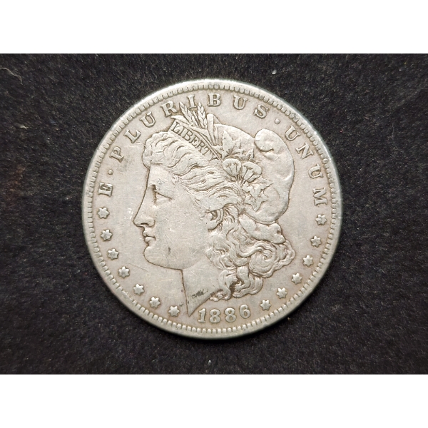 1886-O United States Morgan Silver Dollar