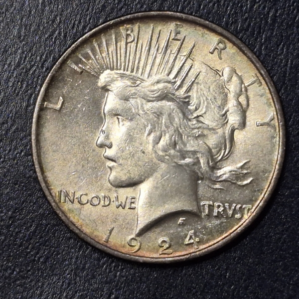 1924 Peace Silver Dollar - Uncirculated - See Pics