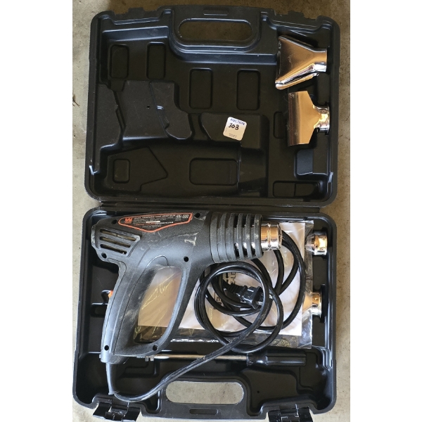 WEN Dual Temp Heat Gun with Multiple Attachments