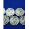 Image 3 : x9 Assorted Years 90% Silver Walking Liberty Half Dollars FV: $4.50