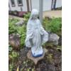 Image 2 : Louisville Home Pickup - Outdoor Concrete Statue Of The Virgin Mary - 33 x 15 - Excellent Condition
